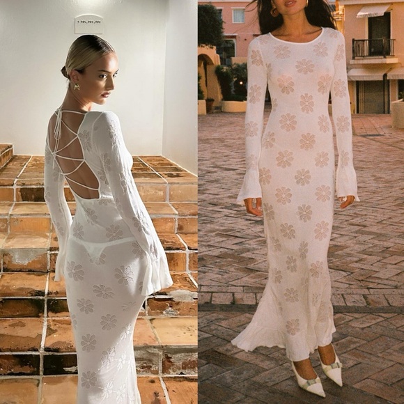 NWT Asta Resort Rafaella Dress - Venetian White - Picture 2 of 14